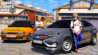 НОВАЯ ОПЕРСКАЯ LADA VESTA NG! СДЕЛАЛИ РЕСТАЙЛИНГ ЛАДЫ ВЕСТЫ! ОПЕРСКАЯ ЕЗДА В GTA 5 🌊ВОТЕР