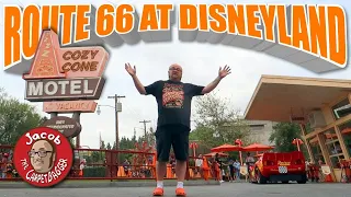 Route 66 Themed Section at Disney's California Adventure - Cars Land - Plus Disneyland!