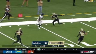 Geno Smith hits DK Metcalf for LONG TD