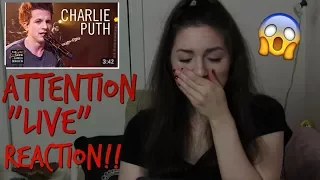 Reaction to Charlie Puth live performance!