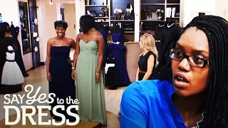 Bride Threatens to Kick Bridesmaids Out the Wedding! | Say Yes To The Dress Bridesmaids