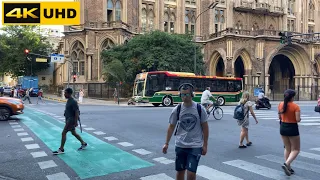 Calle Azcuénaga - Buenos Aires - Argentina - walking tour [4K UHD] 2022