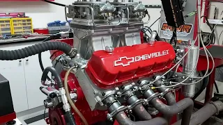 496 Big Block Chev engine dyno