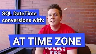 Time zone conversions with SQL Server's AT TIME ZONE