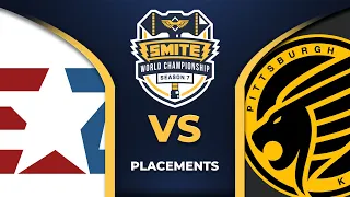 SMITE World Championship - Placements:  eUnited vs Pittsburgh Knights