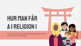 Hur man får A i Religion 1 och en sammanfattning av kursen |AJR Årskurs 2|