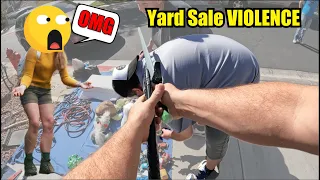 THIS CAUSED SOME WILD REACTIONS AT THIS GARAGE SALE!