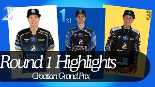 Highlights Of Round 1 Of The 2024 Speedway Grand Prix In Croatia