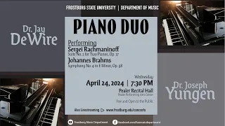 Faculty Artist Series: Drs. Jay DeWire and Joseph Yungen in Piano Duet