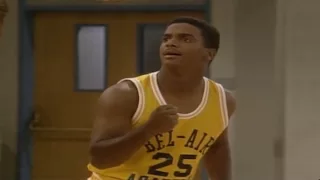 The Fresh Prince Of Bel-Air : Carlton and Will Smith plays Basketball HD