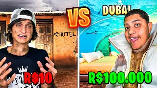 HOTEL DE R$100, R$1.000 E R$10.000