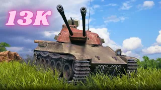 Have Fun With Automatic Cannons! PTV - 51 13K Damage  World of Tanks Gameplay (4K)