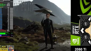 Death Stranding Very High Settings 4K DLSS 2.0 | HDR | RTX 2080 Ti | Ryzen 9 3950X