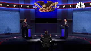 Joe Biden and President Donald Trump spar in first debate: 'Will you shut up, man?'