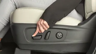 2024 Nissan Pathfinder - Seat Adjustments