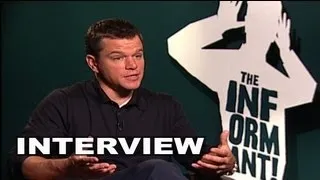 The Informant: Matt Damon Interview | ScreenSlam