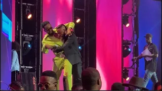 How stage intruders disrupted Patoranking and D'Banj's performances at AFRIMA 2021