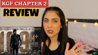 KGF CHAPTER 2 TRAILER REACTION | REVIEW | Yash | Sanjay Dutt | Raveena Tandon | by Illumi Girl