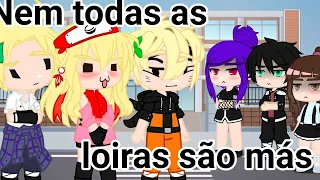 •||• Se o time 7 estivesse em Nem todas as loiras são más •||• (modinha)Naruto 🍜 Sakura 🌸 Sasuke 🌚