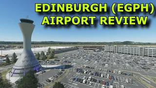 FS2020: Edinburgh (EGPH) Airport Review - A STUNNING Airport Addon for MSFS!