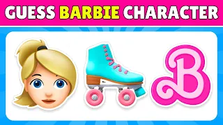 Guess The Barbie Movie Characters By Emoji | Barbie Movie Quiz