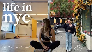 spend a *regular* 72 hours with me in NYC | auditioning, crocheting, chat with me vlog