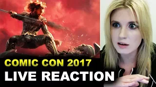 Justice League Comic Con Trailer 2017 REACTION
