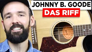 Gitarre lernen - Chuck Berry - Johnny B Goode - Das Riff - EINFACH & auf Deutsch