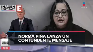 El Poder Judicial defiende la Constitución e imparte justicia: Norma Piña