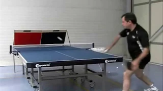 Eight table tennis exercises
