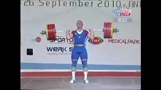 2010 World Weightlifting, 94 Kg Clean and Jerk.avi