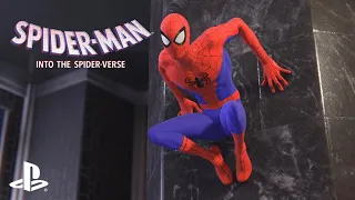 Peter B Parker vs Kingpin Into the Spider Verse Suit Marvel's Spider-Man Remastered