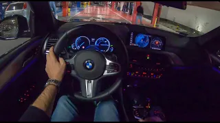 BMW X3 Night | 4K POV Test Drive #322 Joe Black