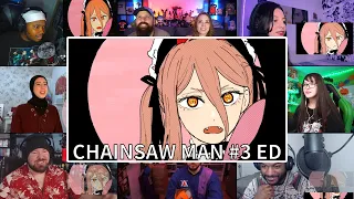 CHAINSAW MAN #4 Ending TOOBOE 「錠剤」REACTION MASHUP | チェンソーマンED4 海外の反応