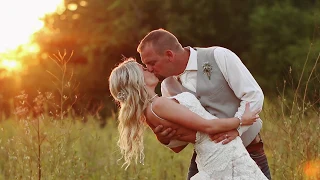 Beautiful Country Chic Wedding on the Lake at Bloomfield Barn in Central Illinois