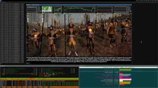 Total War: Shogun 2 ·· Linux Benchmark ·· vanilla Wine vs Staging vs Gallium Nine