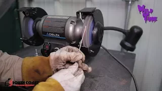 Basics of TIG Welding - How To sharpen Your Tungstens