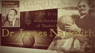 Dr James Naismith - Creator Of Basketball In Rare Interview 1939 WOR Radio