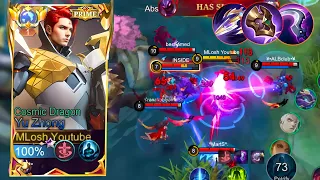 YU ZHONG GOING 1vs5 LIKE IT'S NO BIG DEAL?! | CRAZY LIFESTEAL BUILD FOR MORE SURVIVABILITY #mlosh