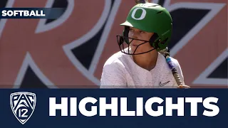 No. 22 Oregon vs. No. 21 Arizona | Softball Highlights | Game 2 | 2024 Season