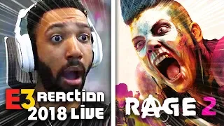 RAGE 2 LIVE REACTION! - BETHESDA [E3 2018] | runJDrun