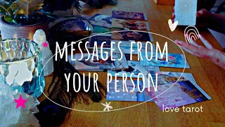 LOVE AT FIRST SIGHT! I WANT TO MAKE YOU MINE! /  All about this new person… / Tarot Love messages