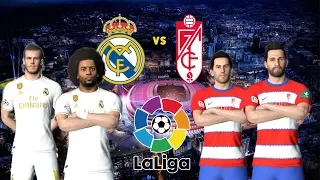 Real Madrid vs Granada|Laliga season 2019-2020|Game plays  on pc