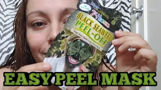 How to Detox Deep pores/Black Seaweed Peel-Off face mask