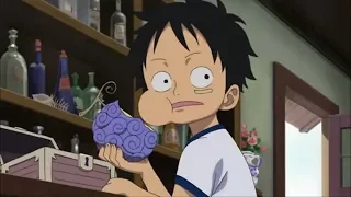 Momen Luffy Makan Buah Gomu Gomu