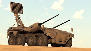 GEPARD BUT WITH WHEELS | SUPER FAST ANTI-AIR | ZA-35