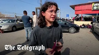 "I find dead people, maybe I will end up like them", British-Palestinian girl in Gaza