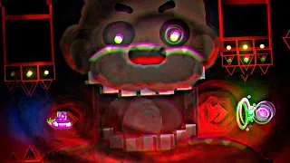 [Verified] "FIVE NIGHT AT FREDDY'S" (Megacollab) by KitsuneEdu & More | Geometry Dash 2.2