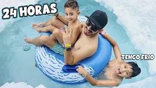 NADAMOS EN ALBERCAS CONGELADAS | Family Juega