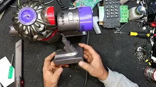 Dyson V7 Motorhead Vacuum Wont Run in Max Mode Battery Replacement